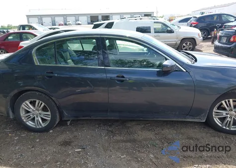 2013 Infiniti G37X из США, поврежденный, VIN JN1CV6AR0DM759683